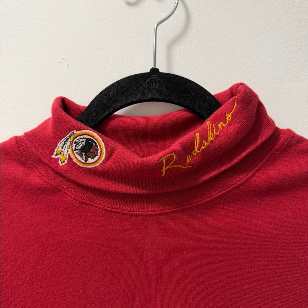 VINTAGE Redskins Turtle Neck Long Sleeve Shirt